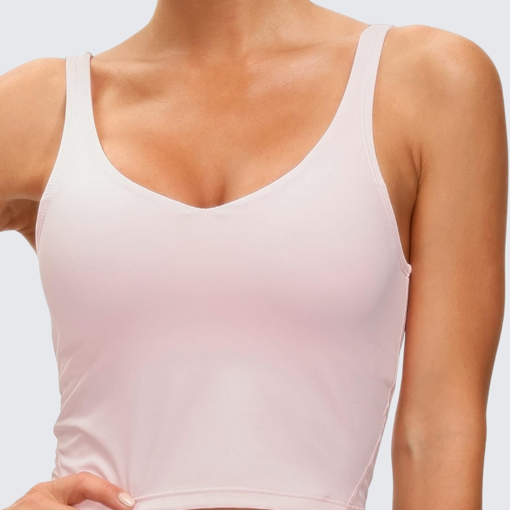 Longline Wirefree Sports BraLongline Wirefree Sports Bra Padded With Medium Support - Image 12