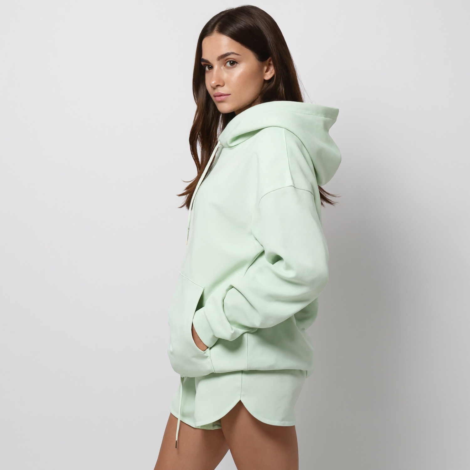 Pastel Top And Shorts Matching Set