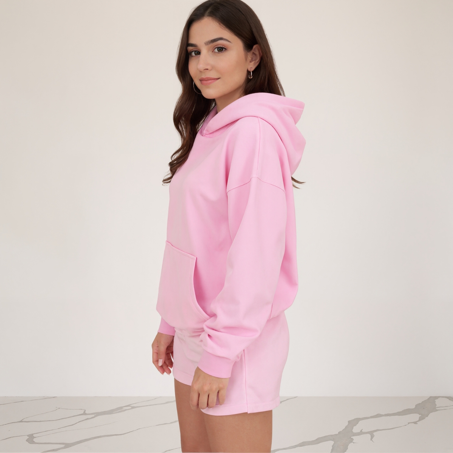 Pastel Top And Shorts Matching Set