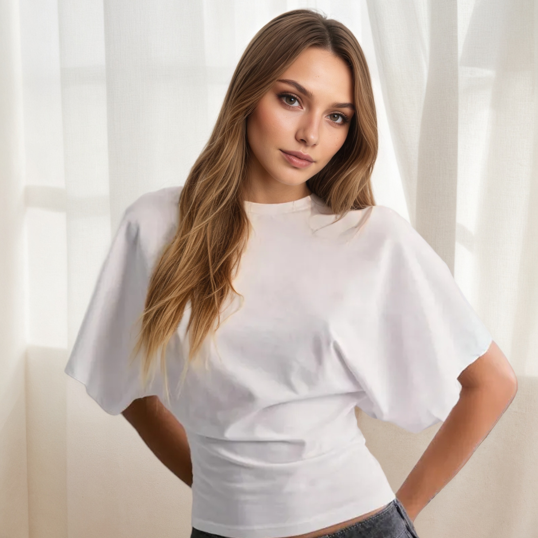 Loose Fit Short Sleeve T Shirt