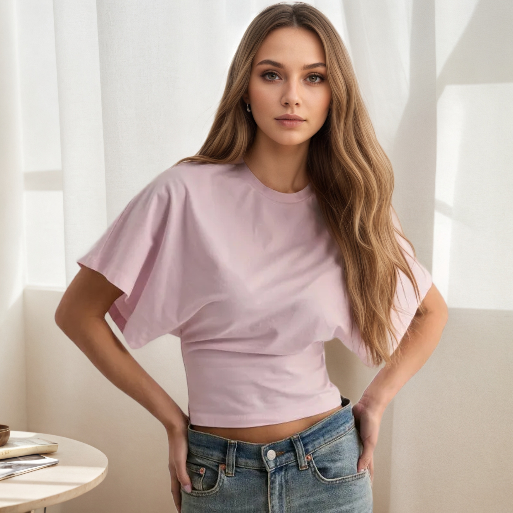 Loose Fit Short Sleeve T Shirt