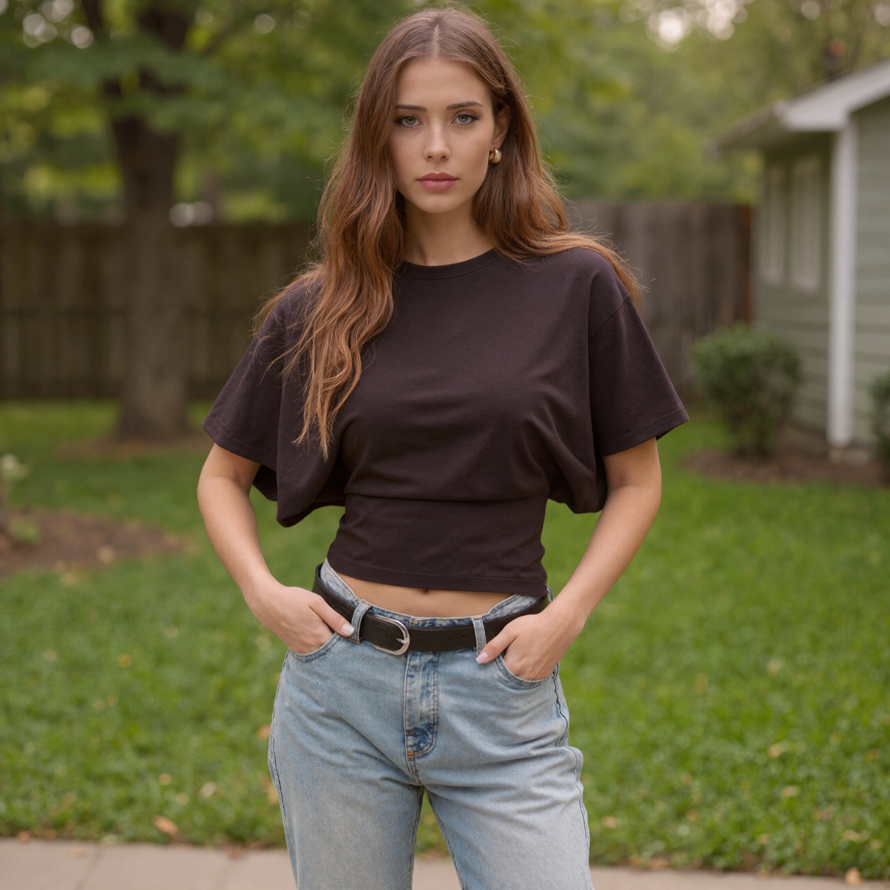 Loose Fit Short Sleeve T Shirt