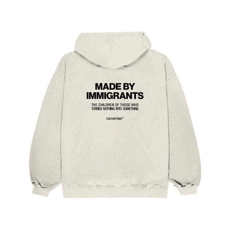 Made By Immigrants Printed Hoodie