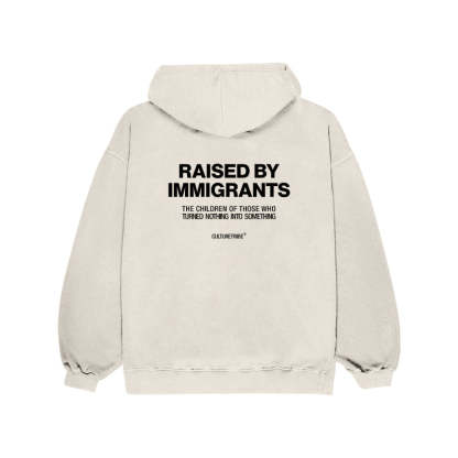 Made By Immigrants Printed Hoodie
