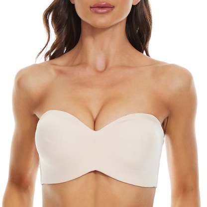 Full Support Non Slip Convertible Bandeau Bra-My Comfy Blouse