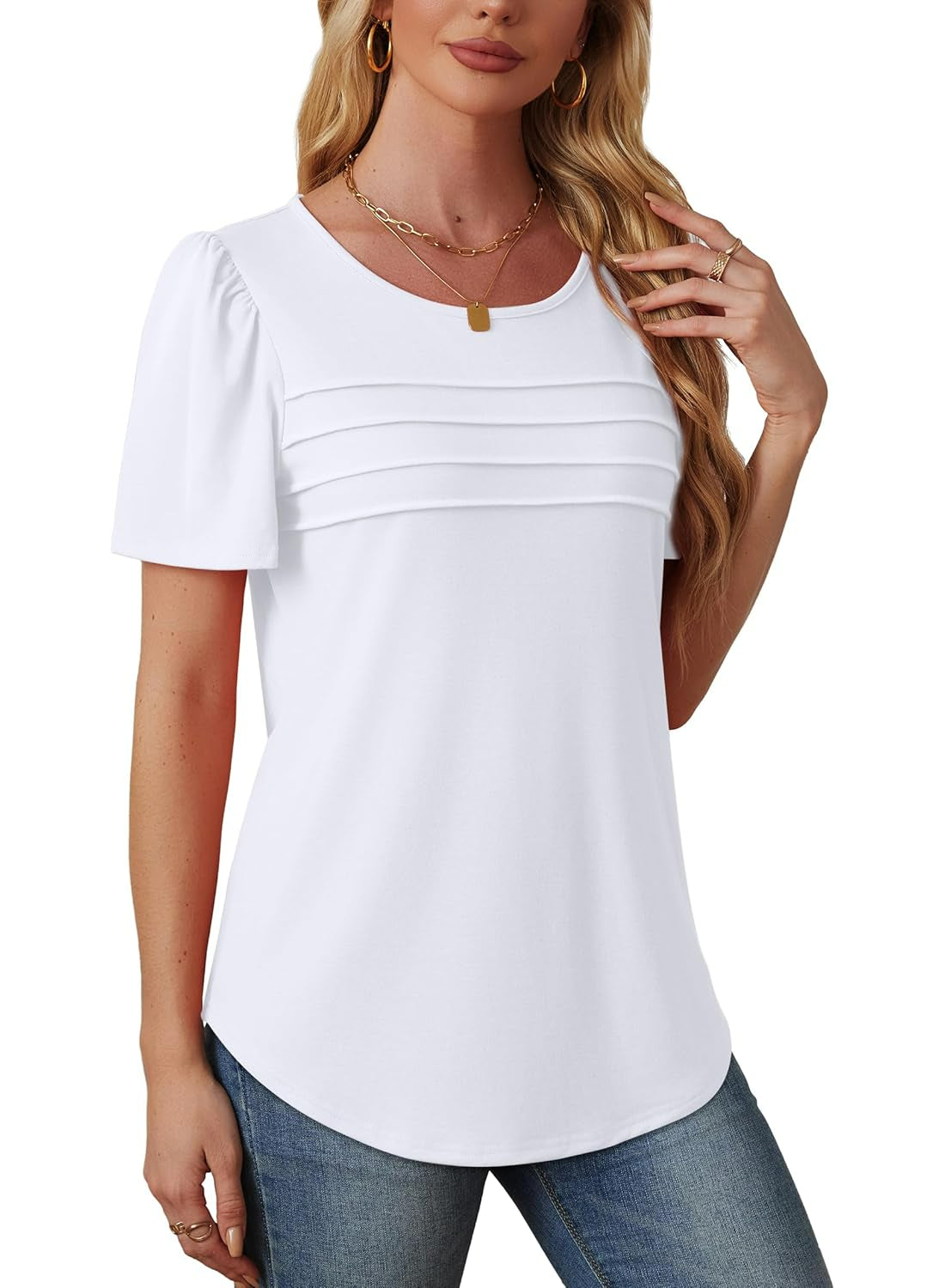 Women Short Sleeve T Shirt-My Comfy Blouse