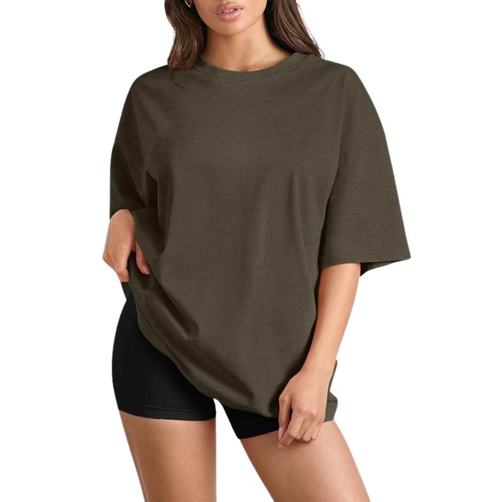 Women's Oversized Summer T Shirts Casual Tops Short Sleeves