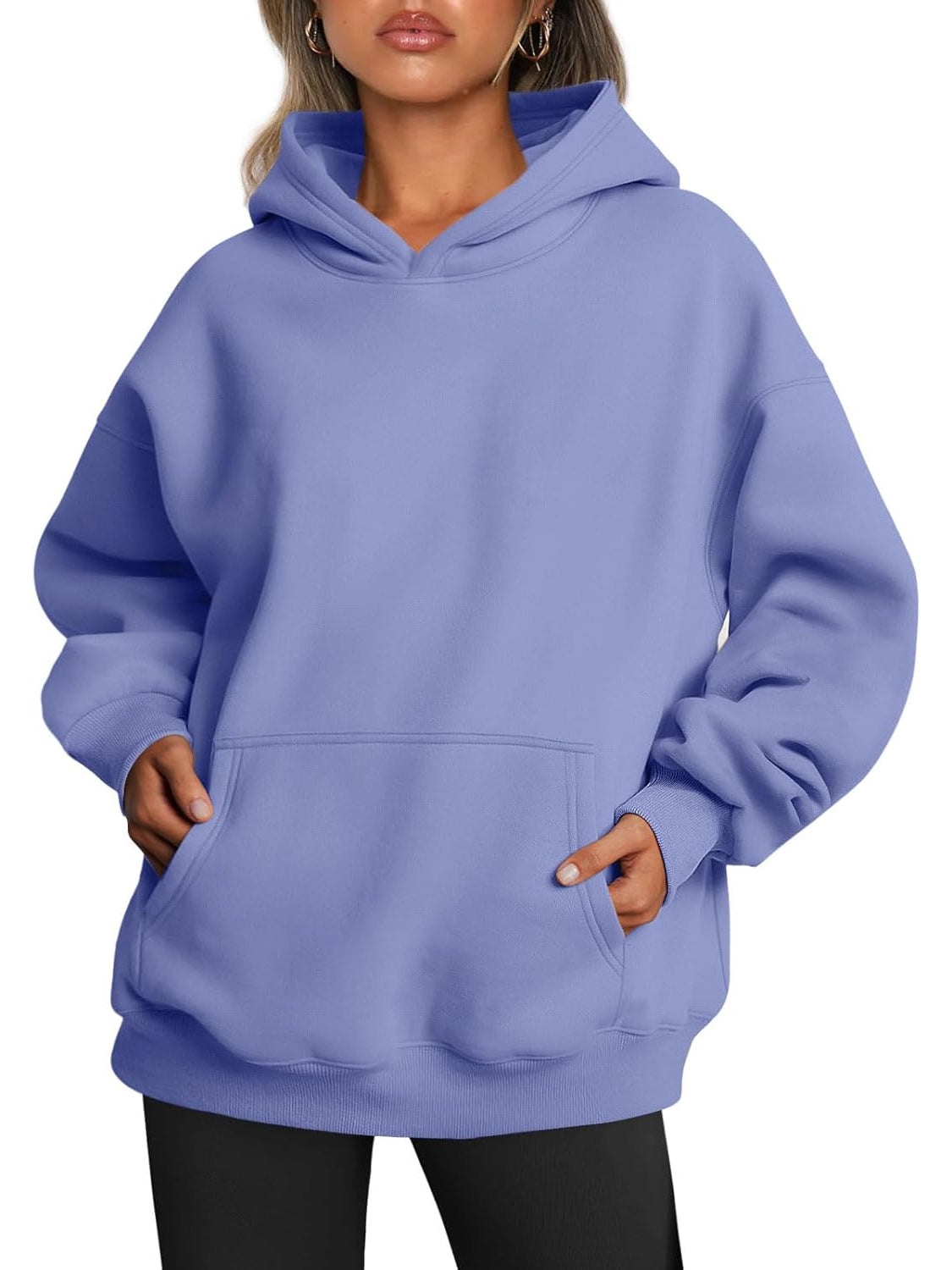 Oversized Fleece Hoodie For Woman-My Comfy Blouse