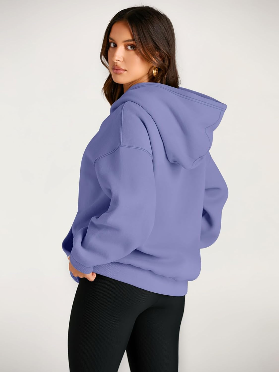 Long Sleeve Pullover Hoodie For Woman-My Comfy Blouse