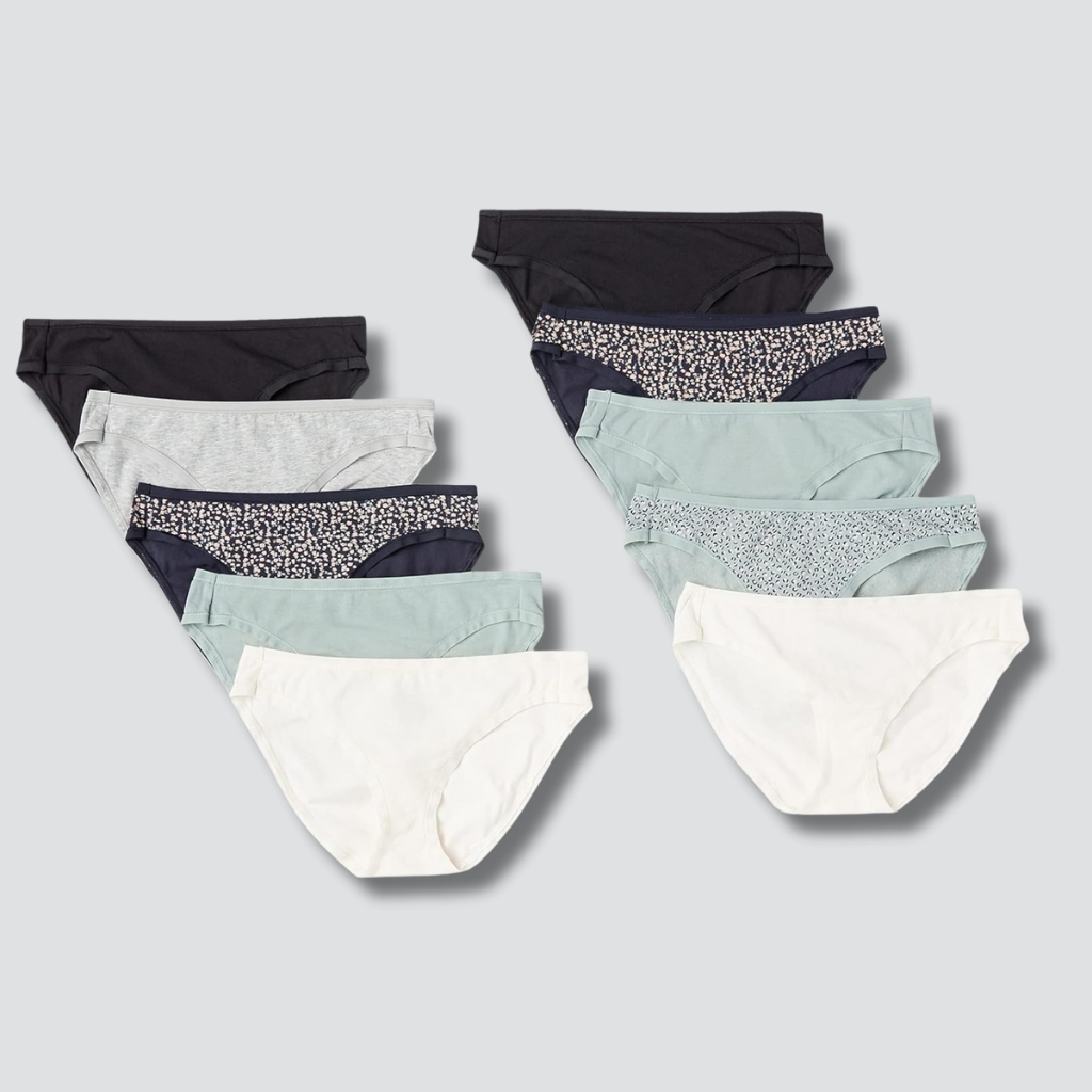 Pack Of 10 Bikini Brief Panties