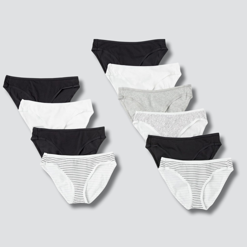 Pack Of 10 Bikini Brief Panties