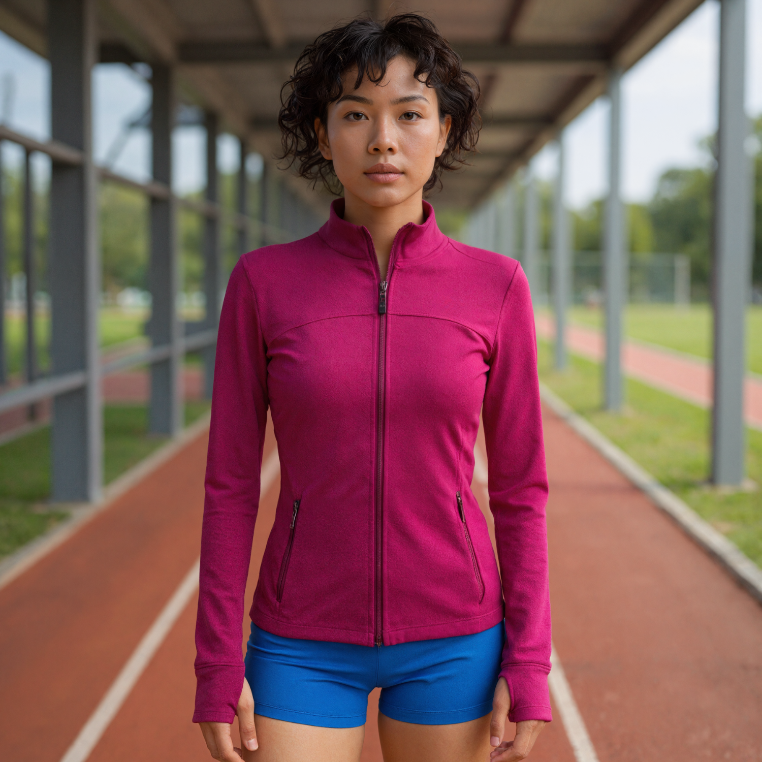 Performance Zip Up Jacket For Stylish And Functional Activewear