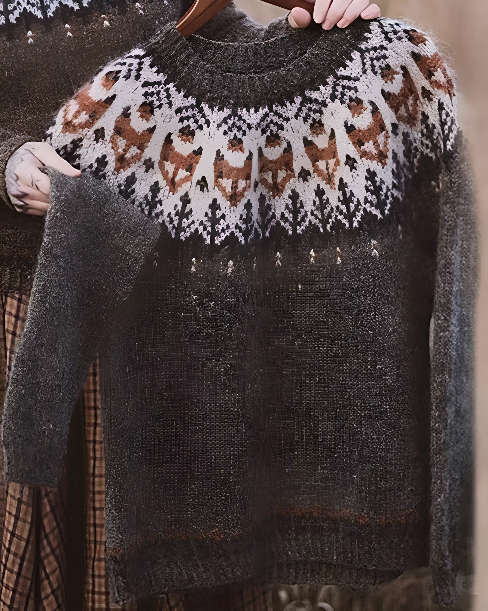 Retro Style Winter Long Sleeve Knitted Sweater-My Comfy Blouse