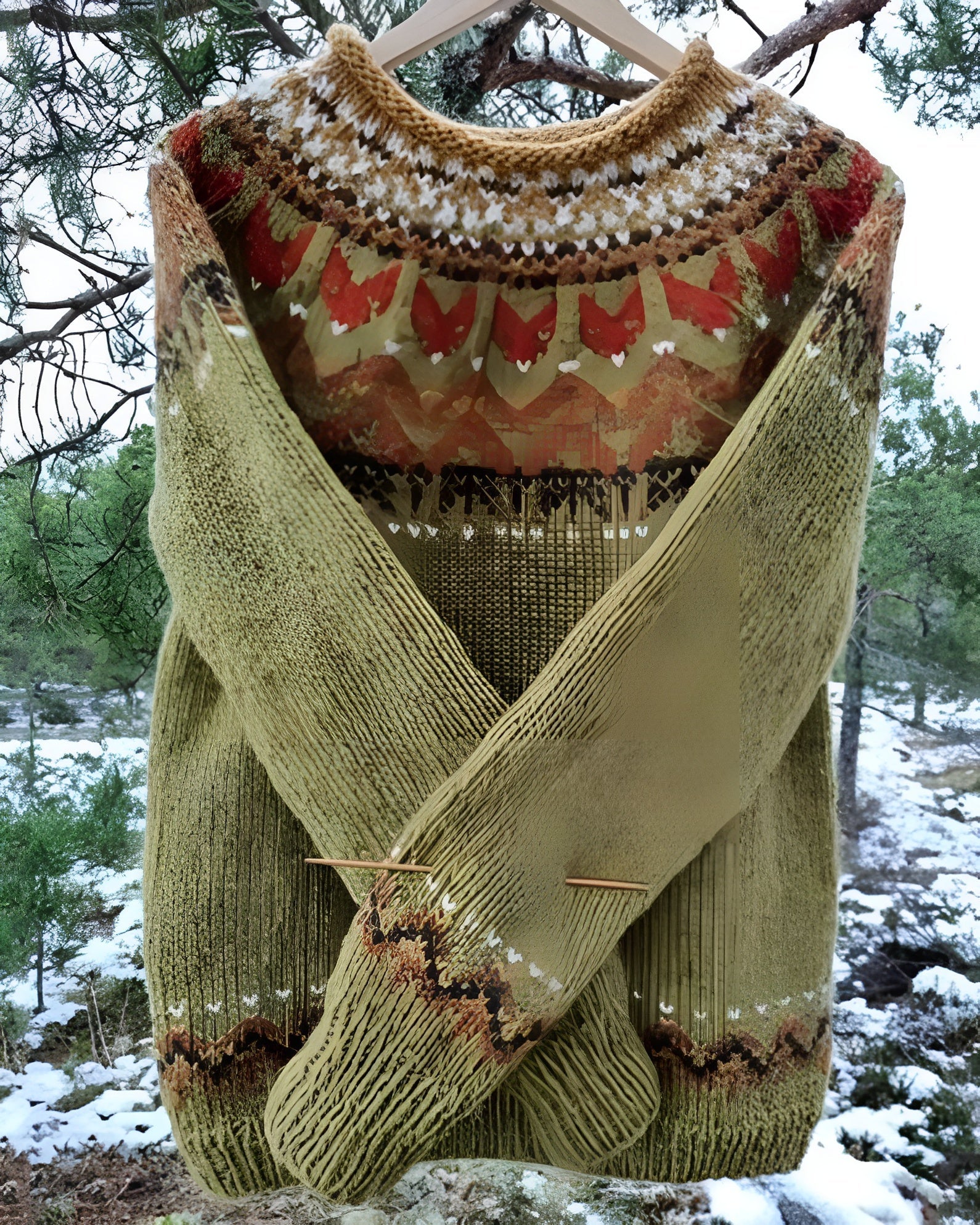 Retro Style Winter Long Sleeve Knitted Sweater-My Comfy Blouse