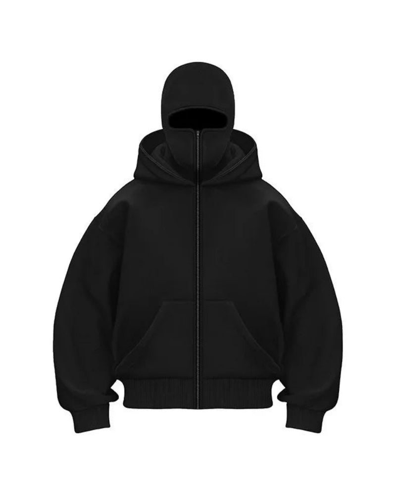 Full Covered Masked Hoodie For Winters-My Comfy Blouse