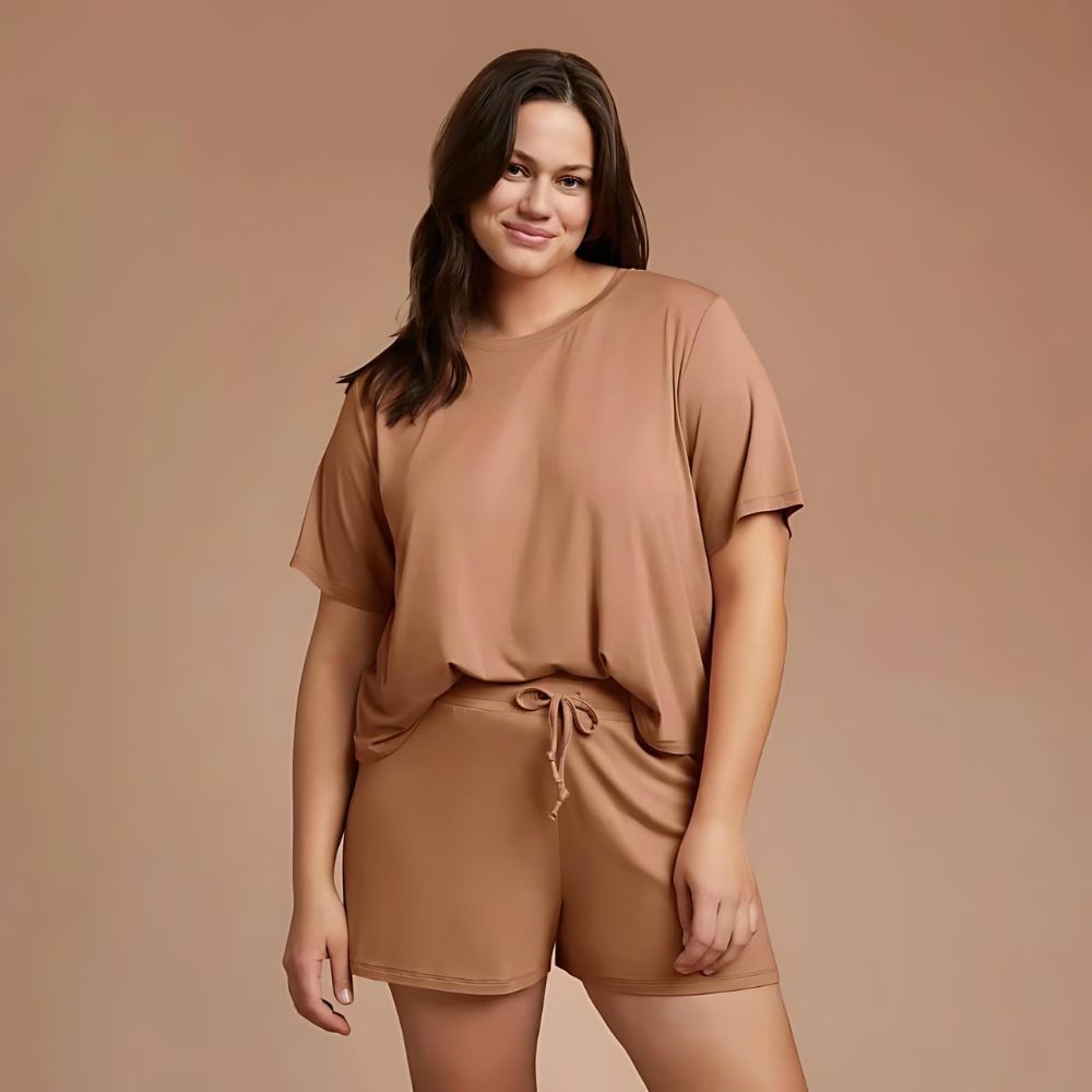 Serene Sleep Pajama Shorts Set-My Comfy Blouse