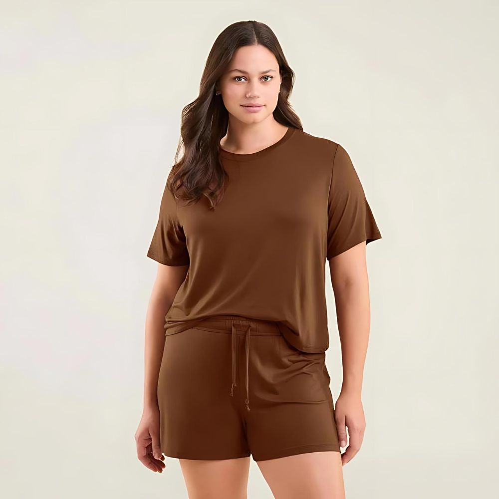 Serene Sleep Pajama Shorts Set-My Comfy Blouse