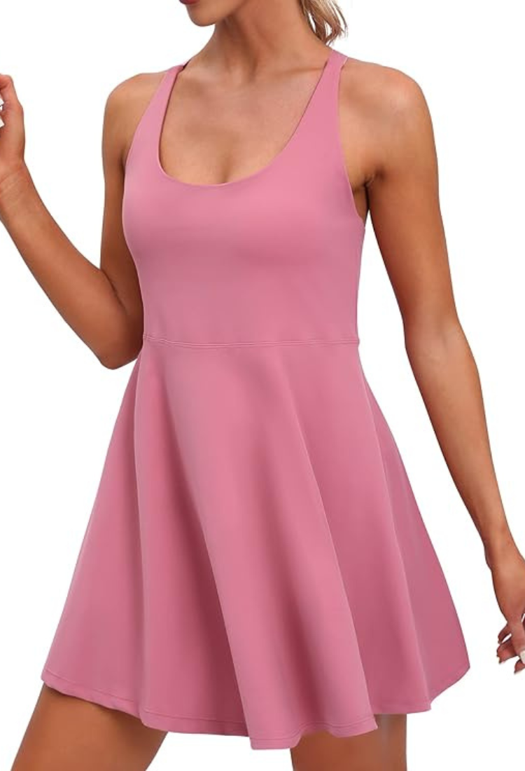 Sports Sundress With Built In Shorts And Bra-My Comfy Blouse