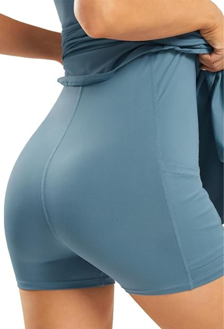 Sports Sundress With Built In Shorts And Bra-My Comfy Blouse