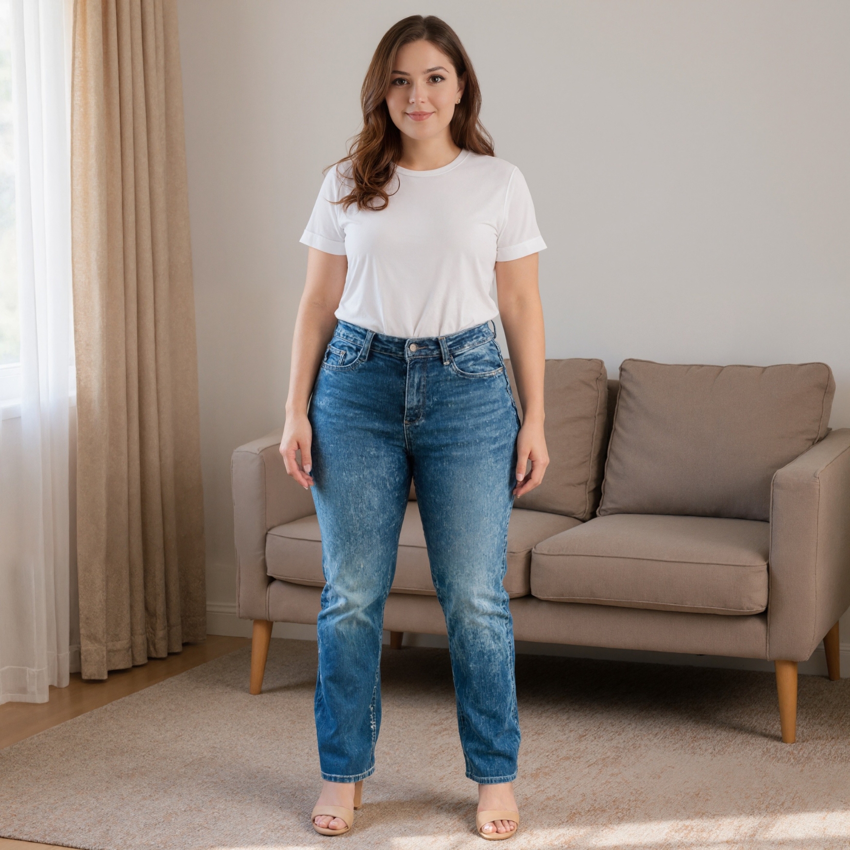 Streamlined Fit Bootcut Jeans