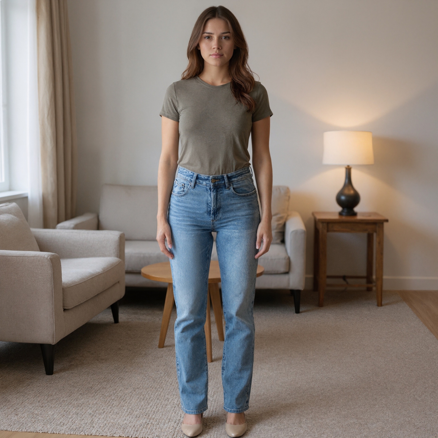 Streamlined Fit Bootcut Jeans