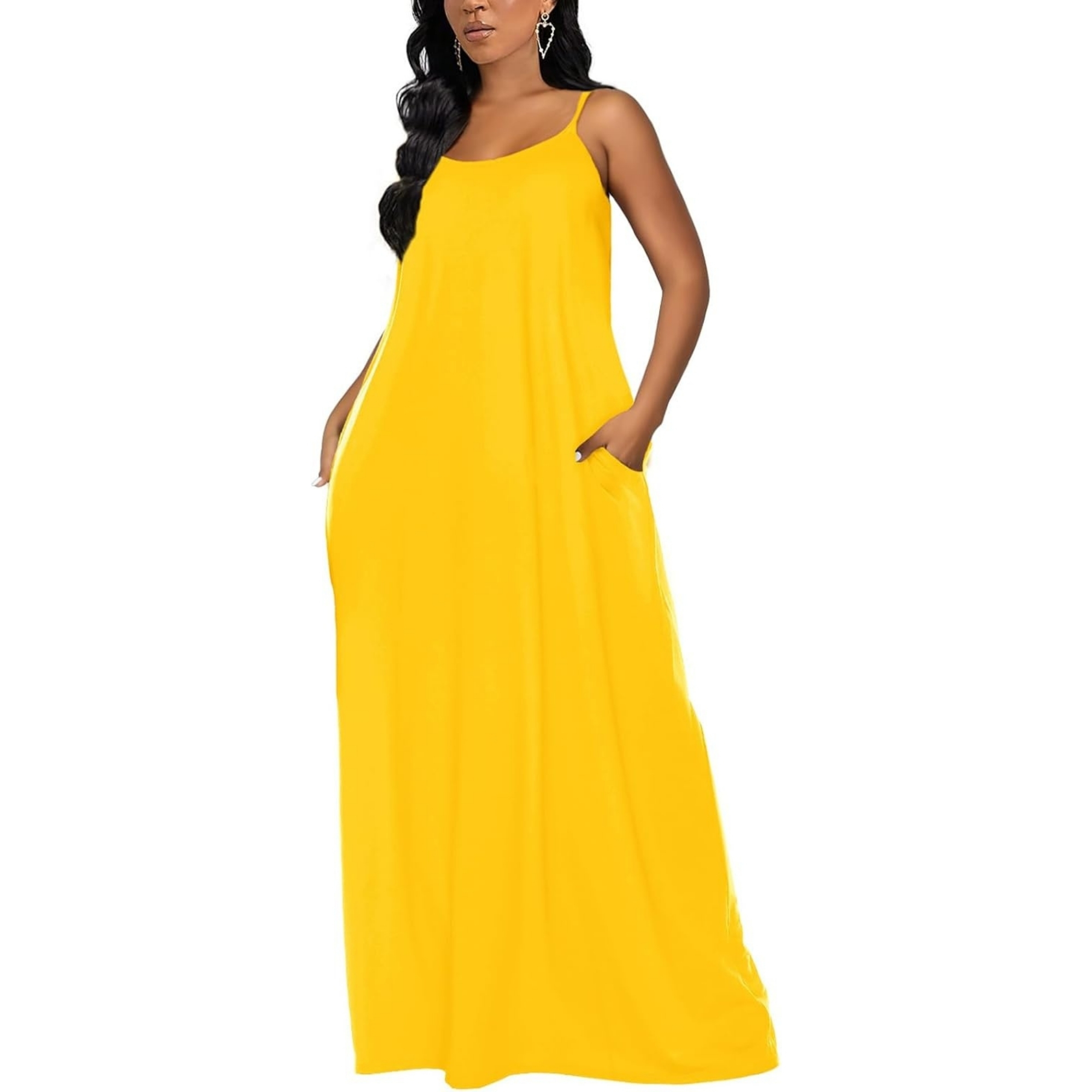 Summer Maxi Dress With Pockets