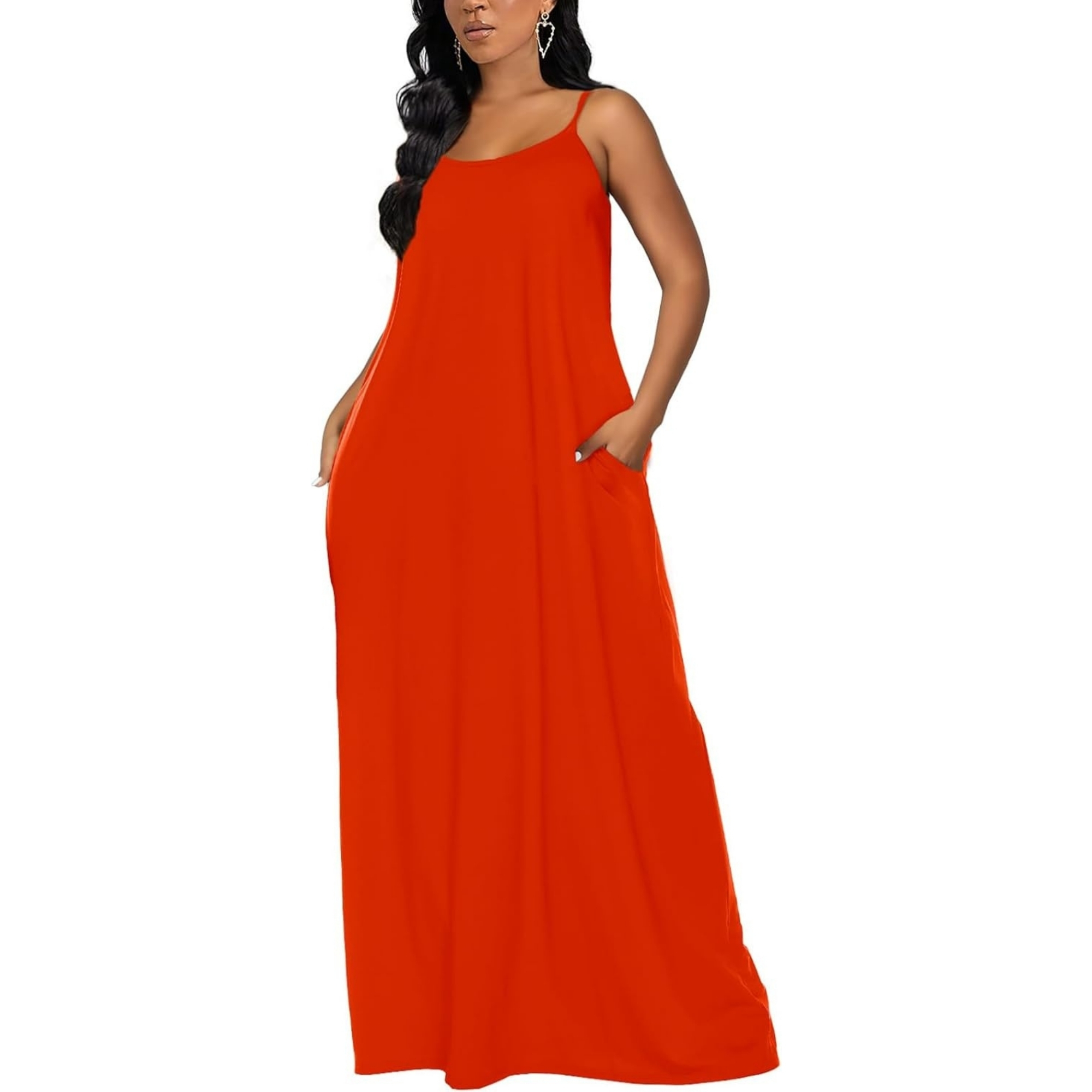 Summer Maxi Dress With Pockets