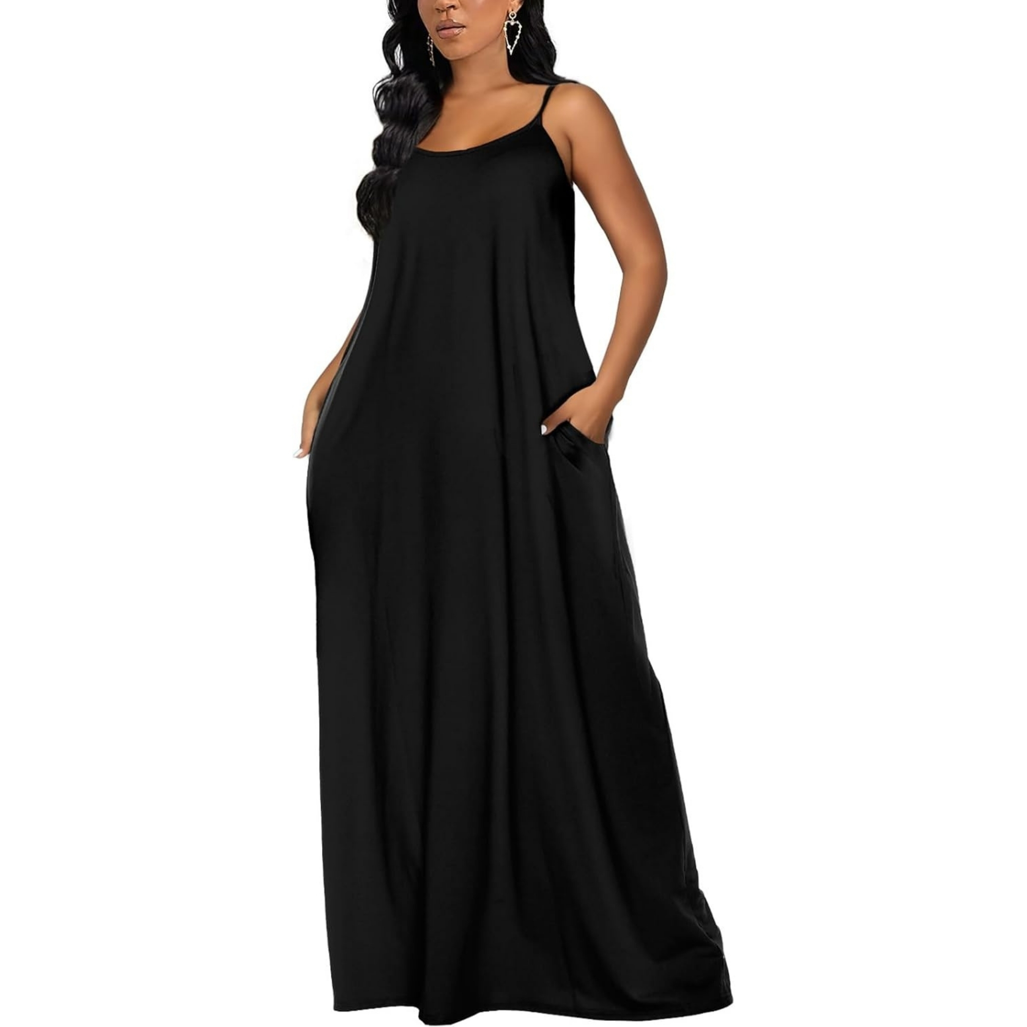 Summer Maxi Dress With Pockets