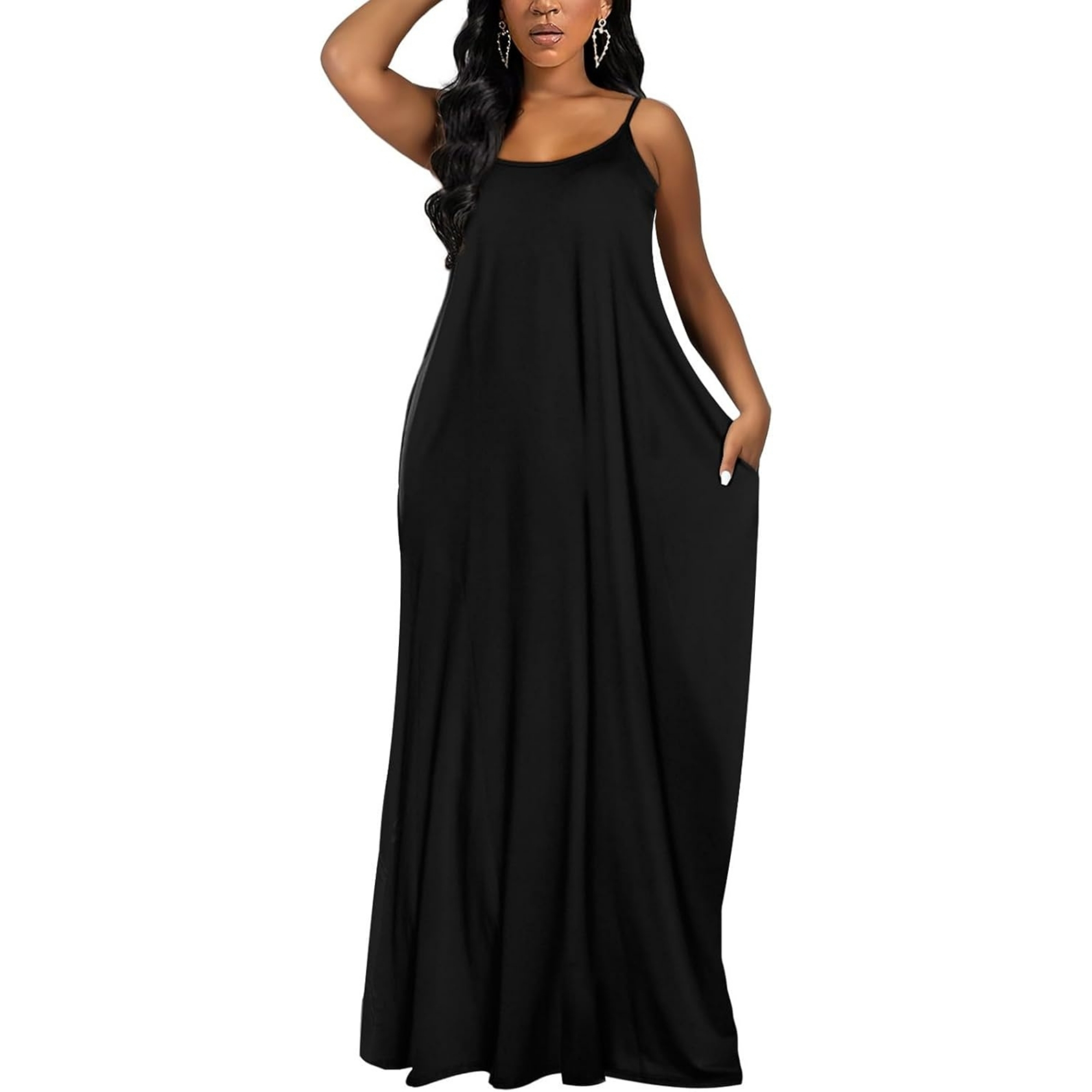 Summer Maxi Dress With Pockets
