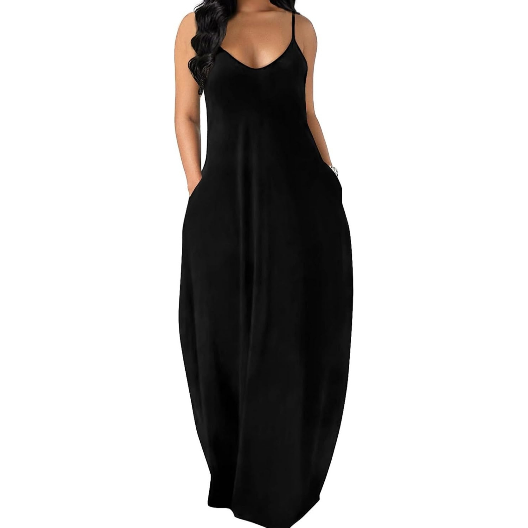 Summer Maxi Dress With Pockets