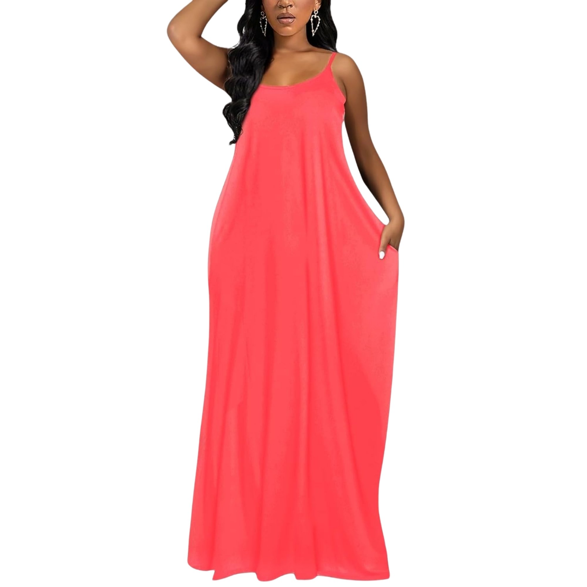 Summer Maxi Dress With Pockets