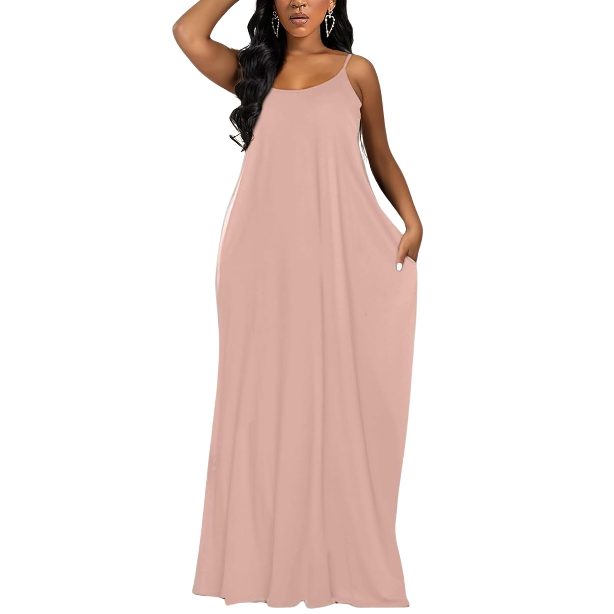 Summer Maxi Dress With Pockets
