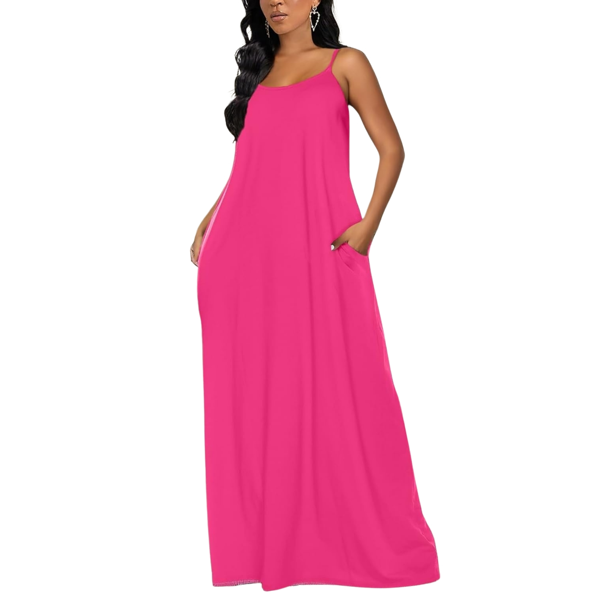 Summer Maxi Dress With Pockets
