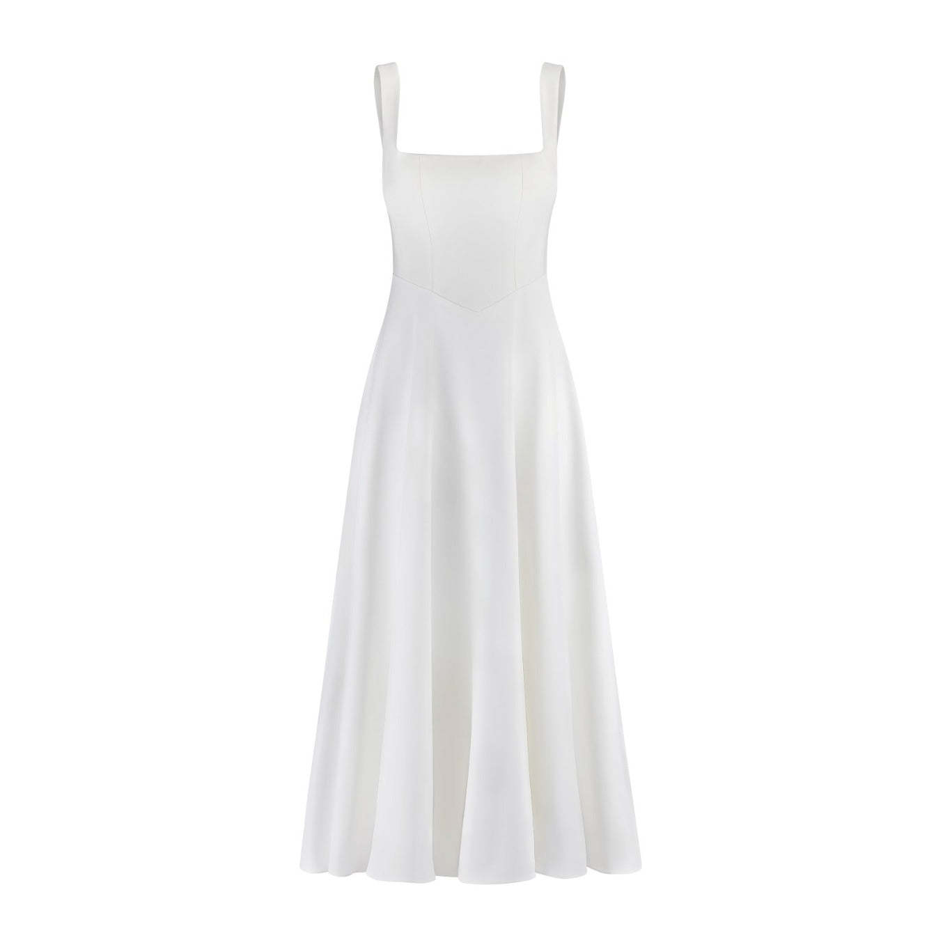 The Muse Square Midi Dress