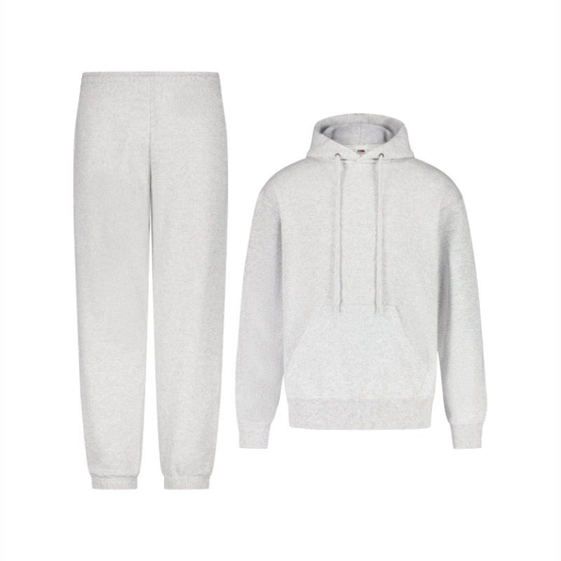 Two Piece Jogger Pants And Pullover Hoodie Set-My Comfy Blouse