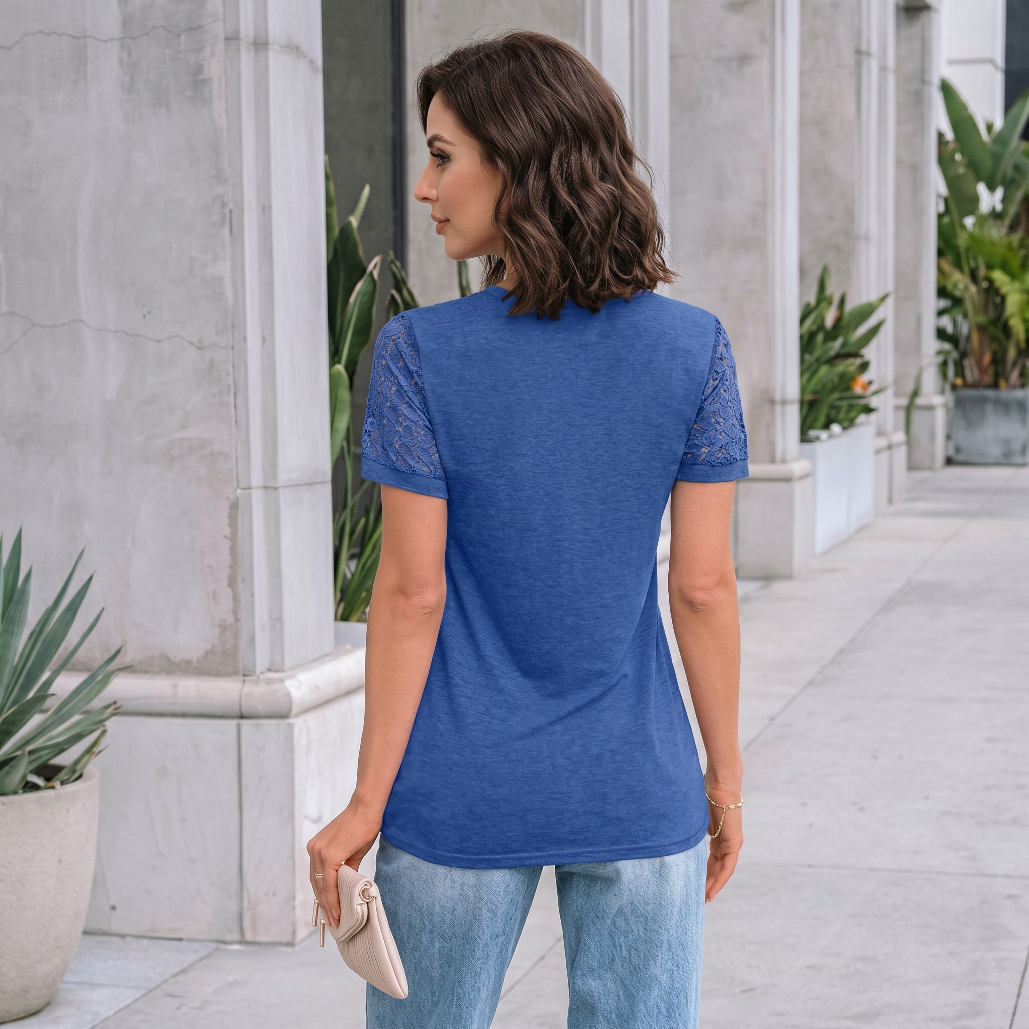 Shirts Dressy Lace Summer Tops For Women