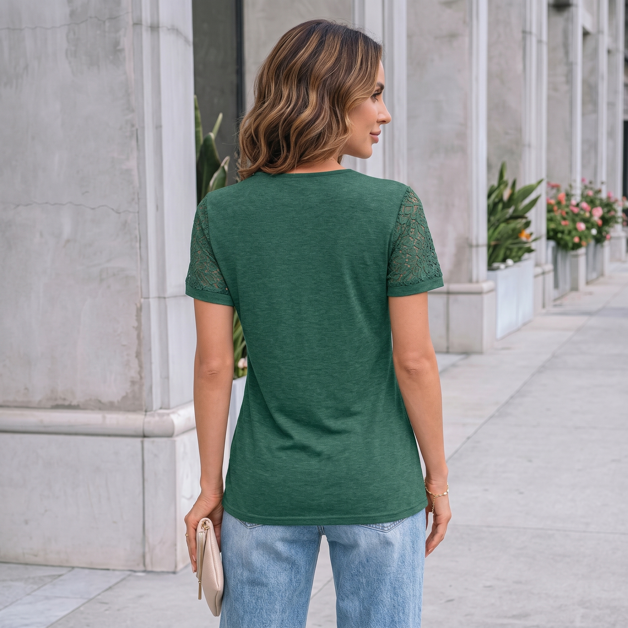 Shirts Dressy Lace Summer Tops For Women