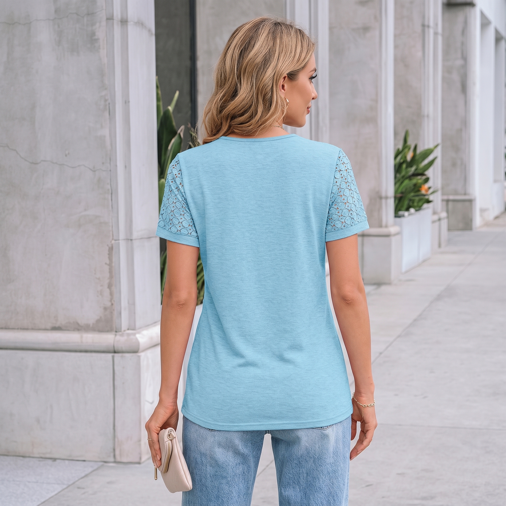 Shirts Dressy Lace Summer Tops For Women