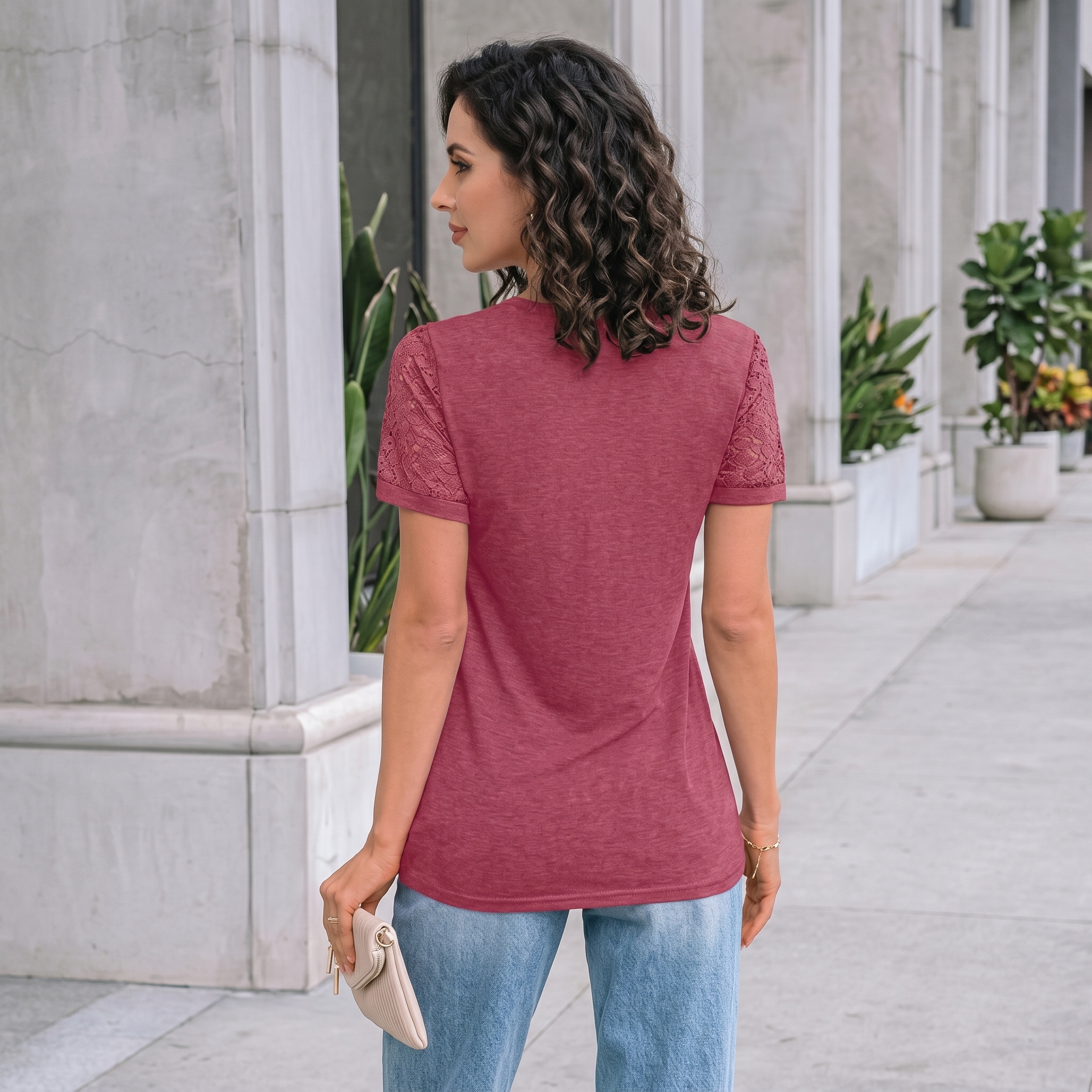 Shirts Dressy Lace Summer Tops For Women