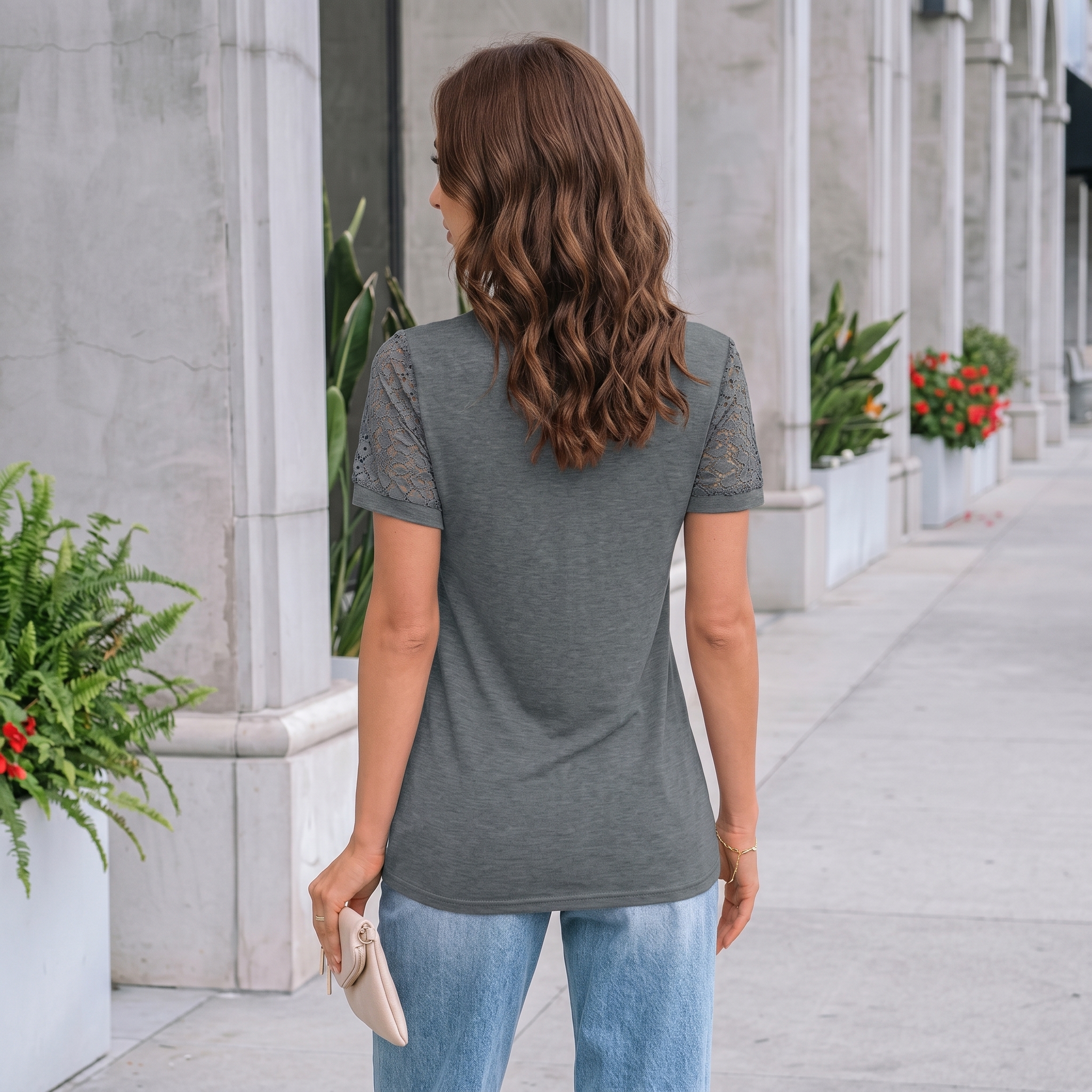 Shirts Dressy Lace Summer Tops For Women