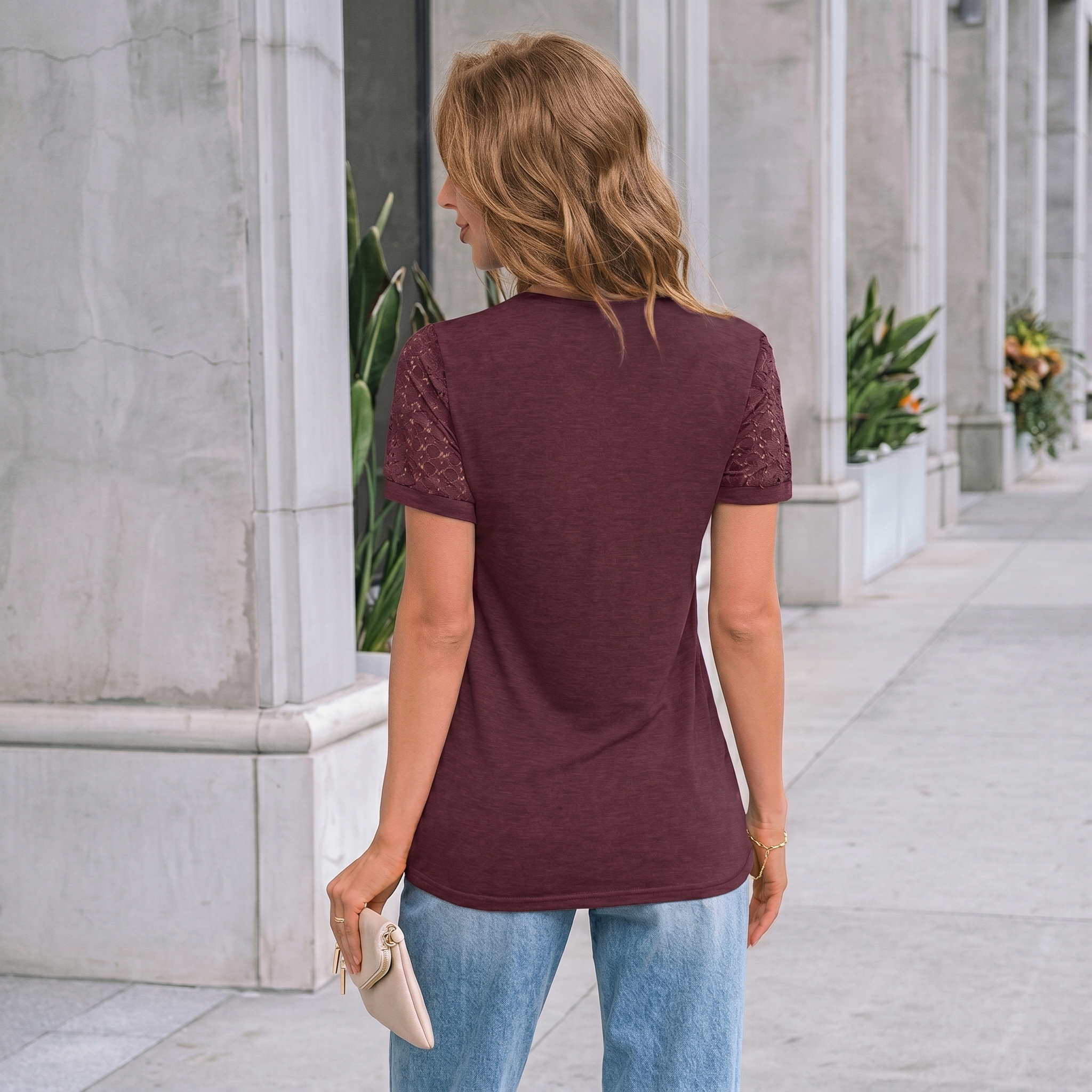 Shirts Dressy Lace Summer Tops For Women