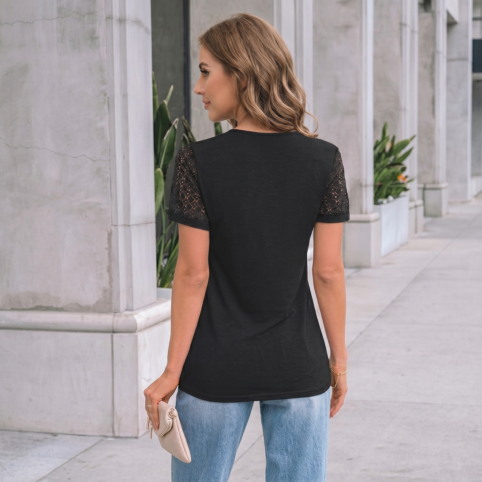 Shirts Dressy Lace Summer Tops For Women