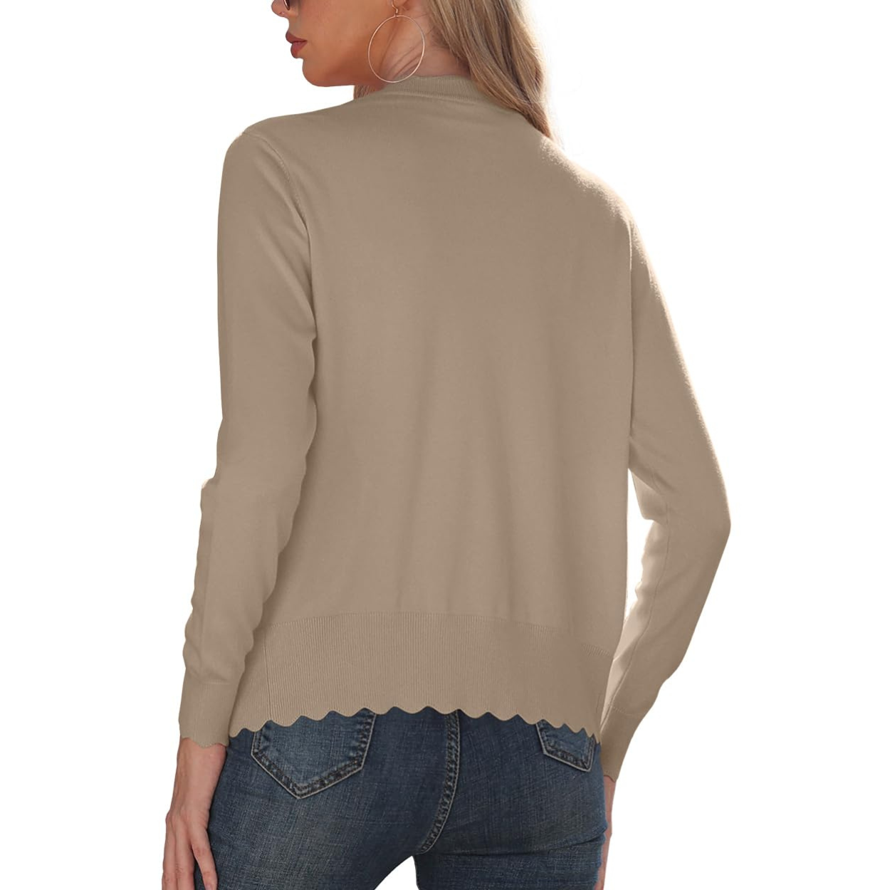 Long Sleeve Cardigan Sweater For Everyday Wear For Women