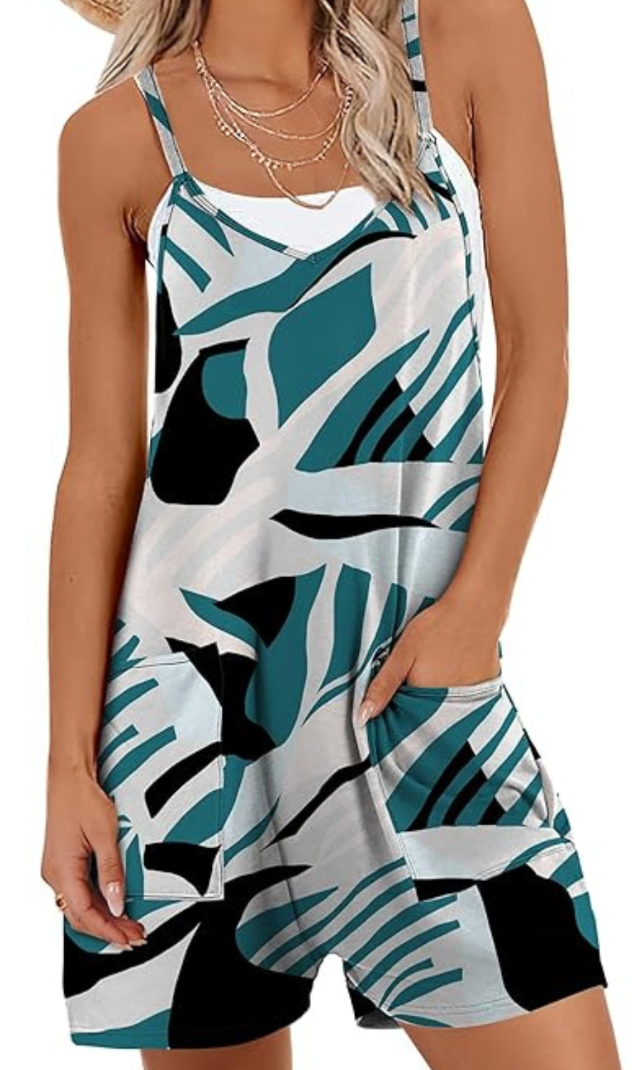 Loose Fit Sleeveless Jumpsuit For Casual Summer And Travel Days-My Comfy Blouse