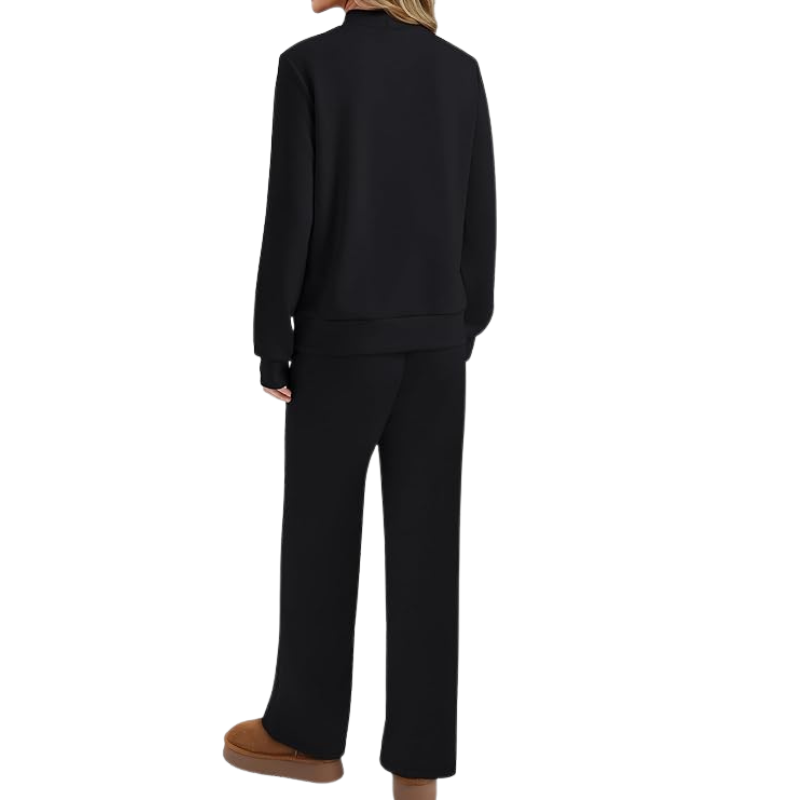 Two Piece Sets For Women Mock Neck Matching Sets Loungewear Fall Clothes