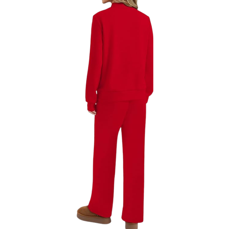 Two Piece Sets For Women Mock Neck Matching Sets Loungewear Fall Clothes