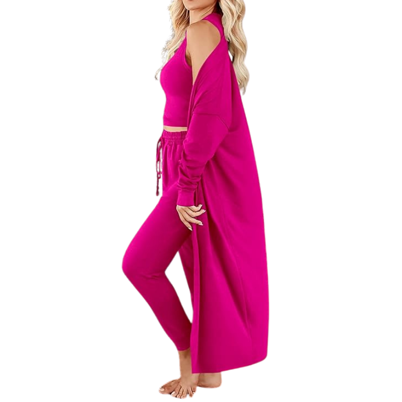 3 Piece Lounge Sets For Women Airport Travel Vacation Outfits