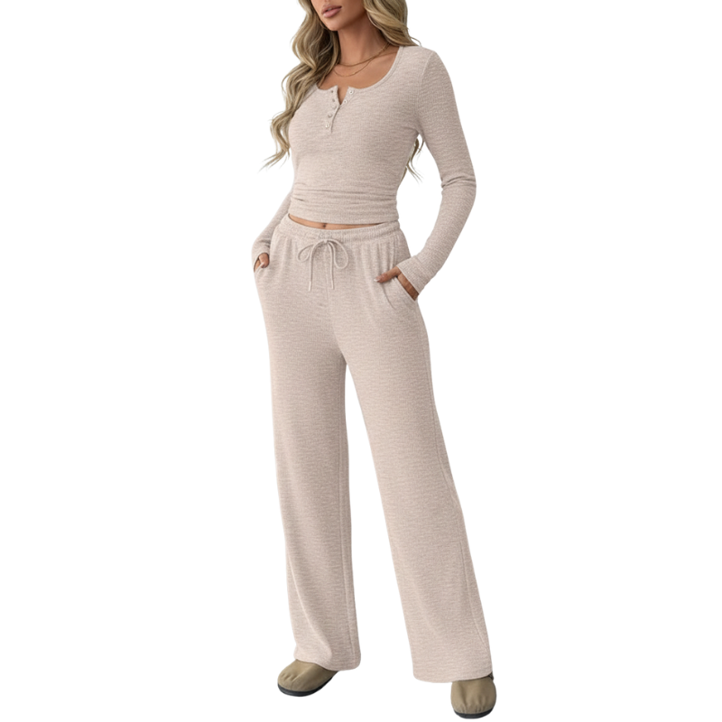 Womens 2 Piece Matching Lounge Sets Fall Fashion Outfits