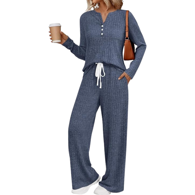 Womens 2 Piece Lounge Sets Matching Airport Travel Outfits