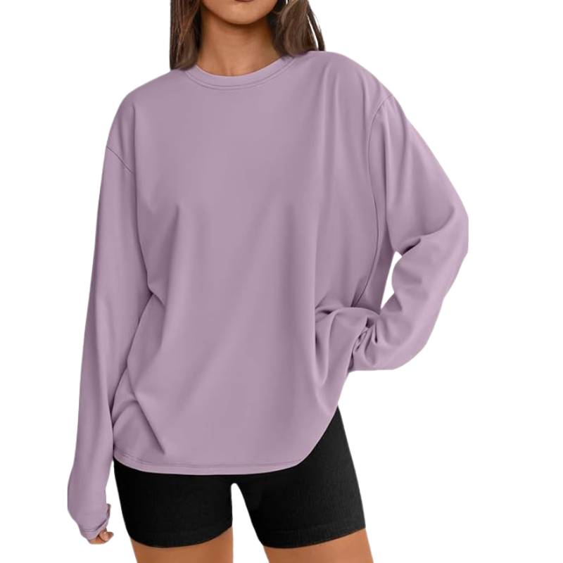 Womens Oversized Long Sleeve T Shirts